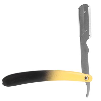 PLAFOPE Razor Blades Holder for Men Manual Shaving Holder for Barber Shop and Personal Use Ergonomic Design for Comfortable Grip for Beard and Eyebrow Grooming