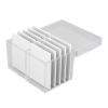 10 Layers Acrylic Eyelash Storage Box with Magnetic Bottom Extension Grafting Tool Holder, False Eyelashes Pallet Holder, for Beauty Lash Shops (Transparent) view 2