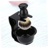 BIUDECO Nylon Shaving Brush Set Acrylic Stand and Shaving Bowl and Grooming Tools for Men Keep Your Washroom Organized and Tidy view 2