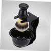 BIUDECO Nylon Shaving Brush Set Acrylic Stand and Shaving Bowl and Grooming Tools for Men Keep Your Washroom Organized and Tidy view 3