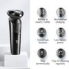 Electric Shavers for Bald Men, Men Electric Shaver Smart IPX7 Waterproof Rechargeable Beard Razor Quick Charging Trimming Machine view 2