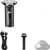 Electric Razor for Men, Metal Shell Waterproof Electric Shaver for Men Wet Dry Beard Electric Razor Facial Shaving Machine Rechargeable view 2