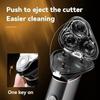 Electric Razor for Men, Metal Shell Waterproof Electric Shaver for Men Wet Dry Beard Electric Razor Facial Shaving Machine Rechargeable view 3