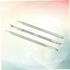 BIUDECO 3pcs Stainless Steel Cuticle Remover Set for Dead Skin Double-Sided Nail Tool for Professional Manicure and Pedicure Nail for Home Use view 2