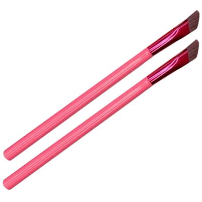 TOVINANNA 2pcs Angled Eyebrow Makeup Brush for Women Blush Brush Cosmetics Tools Brow Angled