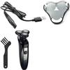 Electric Shavers for Men, LCD Display Waterproof Electric Shaver for Men Wet Dry Beard Electric Razor Facial Shaving Machine Rechargeable view 2