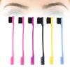 BIUDECO Eyebrow Brush and Comb Gentle and Comfortable for Women and Girls Professional Grooming Random Color view 2