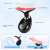 SDKWDH Red-Light-Therapy-for-Face-and-Neck, 7 Color Face Massager Tool for Wrinkles, Double Chin, Vibrating Facial Massager with Thermals for Skin Care, Glossy Black view 4
