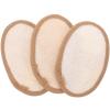 Baluue 3pcs Loofah Sponge Pads Exfoliating Body Shower Sponge Tub Scrubbers Loofah Pads Lanyard Makeup Remove Random Style view 1