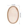 Baluue 3pcs Loofah Sponge Pads Exfoliating Body Shower Sponge Tub Scrubbers Loofah Pads Lanyard Makeup Remove Random Style view 2