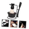 Baluue 1set Shaving Brush Kit Bowl Professional Stand for Men's Grooming Manual Shaving Supplies for Beard Care and Facial Cleansing Tools view 4