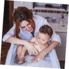 TOVINANNA Sponge Brush Bath Sponge 4 Pack Natural Cotton Bath Loofah Hanging Loop Gentle Massage Cleaning for Toddlers view 2