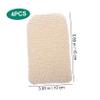 TOVINANNA Sponge Brush Bath Sponge 4 Pack Natural Cotton Bath Loofah Hanging Loop Gentle Massage Cleaning for Toddlers view 3