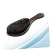 Baluue Travel Hair Brush for Curly Hair Wooden Handle Boar Bristle Beard Styling Brush for Men view 2