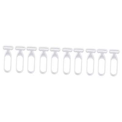 Baluue 10pcs Body Hair Trimmers for Women Armpit Leg Manual Body Hair Remover Precise Shaving Design Lightweight Travel-Friendly for Smooth Skin