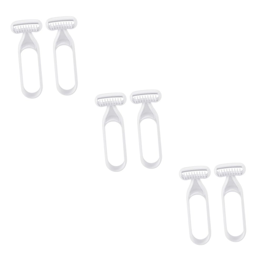 Baluue 6pcs Hair Trimmer for Women Portable Body for Legs and Underarms Gentle Hair Remover Tool for Travel Precision Shaving for