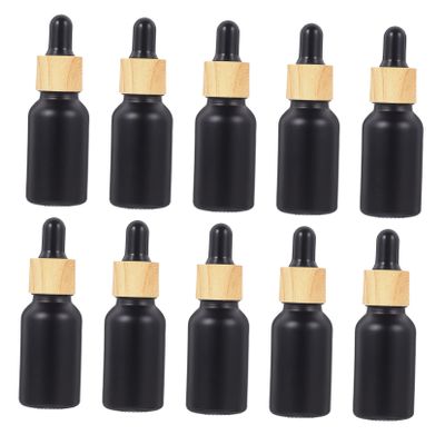 TOVINANNA 10pcs Essential Oil Dropper Bottles Portable Empty Bottles for Face Care Accessory