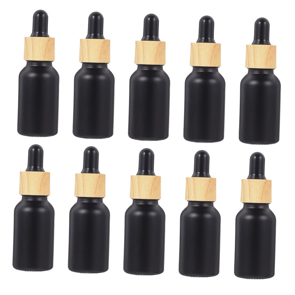 TOVINANNA 10pcs Essential Oil Dropper Bottles Portable Empty Bottles for Face Care Accessory