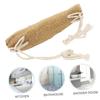 OHPHCALL Exfoliating Back Scrubber Natural Loofah Bath Brush for Shower Long Handle Rubbing Cloth for Body Cleanser Thickened Design for Convenient Bathing Bath Accessory view 2