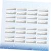 Baluue 80pcs Eyebrow Grooming Tool Precision Trimmer Blades for Easy Shaping and Trimming Lightweight and Compact for Women and Travel Use view 3