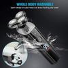 Electric Shaver for Men Rechargeable 4 in 1 Rotary Razors Beard Trimmer Face Shavers Waterproof Wet & Dry Cordless view 4