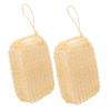 OHPHCALL Exfoliating Body Sisal Sponges Sisal Bath Towel Sponge Brush for Shower view 1