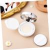 TOVINANNA 2pcs Refillable Small Powder Puff Box Body Powder Container for Travel Home view 2