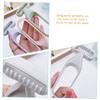 Baluue 2pcs Body Hair Trimmers for Women Safe Manual Hair Remover for Armpits and Legs Precision for Smooth Shave Travel-Friendly Design Light Gray view 4