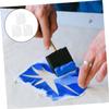 NOLITOY 3sets Cosmetic Spatula Set Manicure Mixing Plates Makeup Palette Spatula Tool for Blending Colors view 3