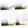 IWOWHERO 2pcs Anti-static Eyebrow Tweezers Curved Straight Tip Nail Tools for Professional Manicure and Eyebrow Grooming Washable and Lightweight for Home Use view 4