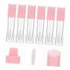 Baluue 6 Pack Round Lip Gloss Tubes Empty Diy Lip-glaze Bottles Portable Travel Size view 3