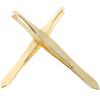 Baluue 2pcs Eyebrow Tweezer for Women Brow Shaper Eyebrow Tweezers Kit Threadless Hair Removal for Friends Families view 1