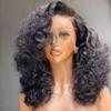 180 Density 13x6 HD Transparent Lace Frontal Human Hair Wigs Pre Plucked Body Wave Wig Human Hair For Black Women Brazilian Remy Hair Glueless Wig Bleached Knots 150% Density 26Inch view 1