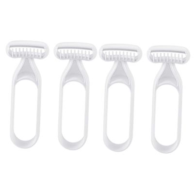 Baluue 4pcs Portable Hair Remover Tool for Women Safe Leg and Underarm Hair Shaver Gentle Trimmer Precision Blades for Travel and Daily Use Shower