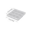 OHPHCALL 3pcs Makeup Palette Empty Eyeshadow Case Diy Cosmetic Pallet Eyeshadow Holder Magnetic Design Tray view 2