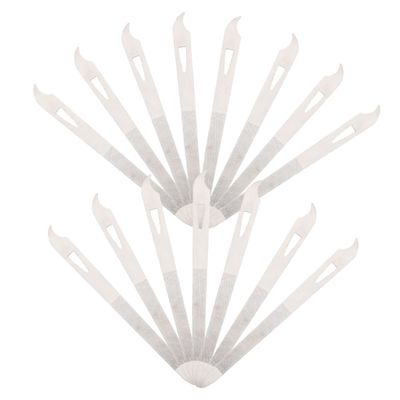 Mikinona 15pcs Alloy Manicure Files Nail Art Tools Nail Trimmer Manicure Kit Care Tools Metal Files