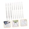 Mikinona 15pcs Alloy Manicure Files Nail Art Tools Nail Trimmer Manicure Kit Care Tools Metal Files view 3