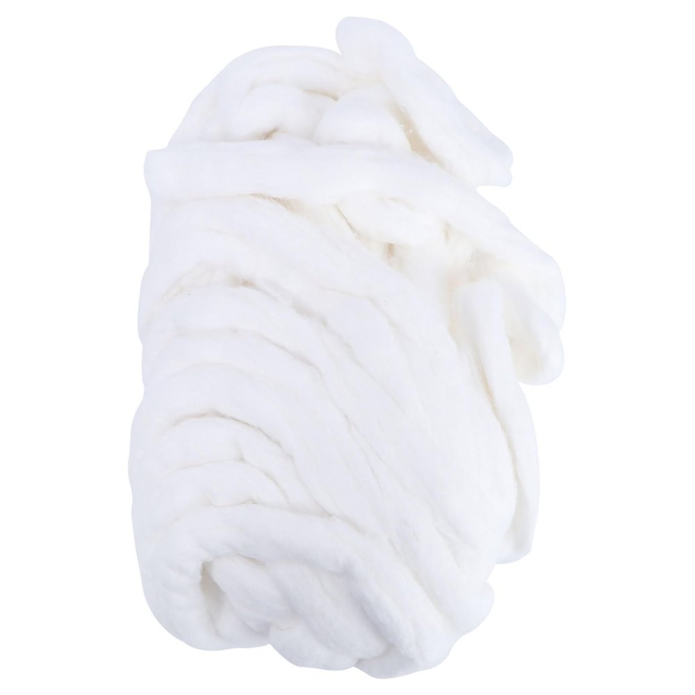 HONMEET Disposable Degreasing Cotton Strips Water Absorbent Makeup Cotton for Hair Salon Beauty Use Soft Hypoallergenic for Makeup Removal Ointment Application