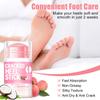 Grospe Foot Cream, Foot Moisturizer with Peach Scent for Dry Cracked Feet Knees Elbows Hands - Heel Balm Stick with Natural Plants Oil Heel Cream Smoothing and Soft Skin 1.41oz view 2