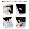 OHPHCALL 2rolls Sturdy Range Hood Filter Membrane Kitchen Oil Absorbing Paper Oil Filter Paper for Stove Vent view 2
