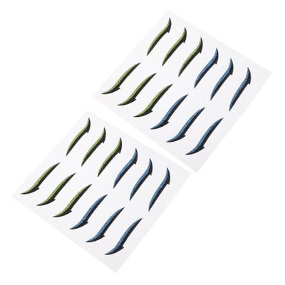 Baluue 12pairs Double Eyelid Tapes Eyeliner Stickers Women Eye Makeup Tools Design