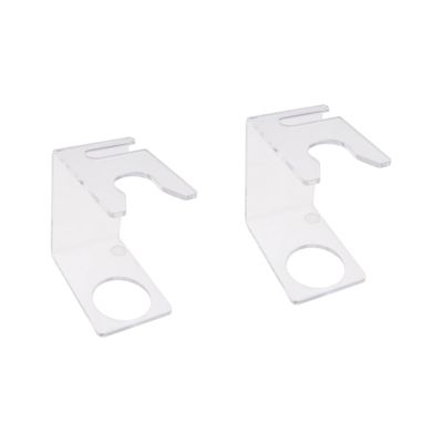 HONMEET 2pcs Men's Shaving Brush Stand Holder for and Brush Drip Dry Design for Home and Travel Use and