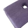 FytStycale Salon Massage Table Towel Face Hole Towel Bed Head Curtain Pad Massage Towel, Gray view 2