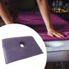FytStycale Salon Massage Table Towel Face Hole Towel Bed Head Curtain Pad Massage Towel, Gray view 3