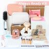 Bridal Emergency Kit 40+ Wedding Day Essentials Survival Set for Bride & Bridal Party (Pink) view 2