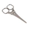 Beauty Scissor Stainless Steel Multifunctional Rounded Head Portable Grooming Scissor Eyebrow Nose Hair (Silver) view 4