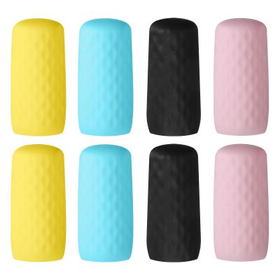 PATIKIL Travel Bottle Covers for Toiletries, 8 Pack Stretching Silicone Bottle Covers Elastic Sleeves Travels Accessories for Lotion Shampoo and Conditioner Containers, Multicolor