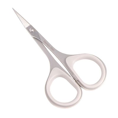 Baluue 3pcs Professional Eyebrow and Nose Hair Trimmer Stainless Steel Scissors Safe for Sensitive Areas