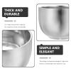 Baluue 4pcs Convenient Shaving Bowl Professional Shave Mug for Men Double Design Portable for and Storage view 3