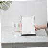 TOVINANNA Tabletop Makeup Mirror Folding Stand Portable Cosmetic Mirror for Easy Viewing for Home and Travel Large Black view 3